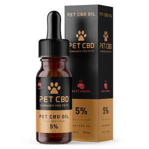 PET CBD Oil 5% Beef Flavour