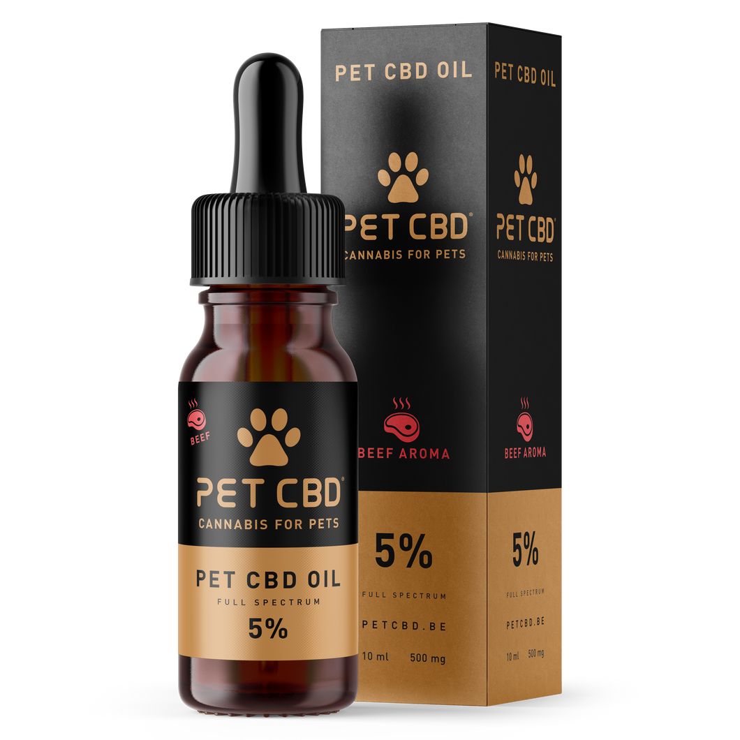 PET CBD Oil 5% Beef Flavour