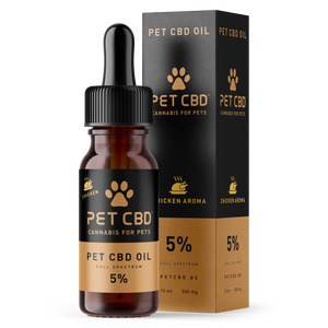 PET CBD Oil 5% Chicken Flavour